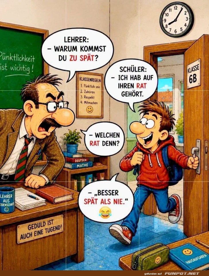 Besser sp�t als nie!