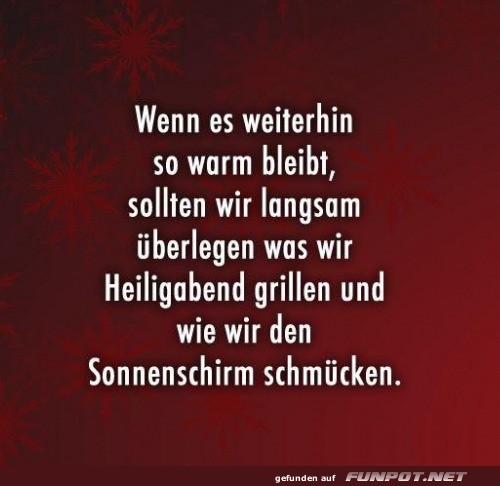 Weihnachten am Grill: Hei�e Feiertage voraus!