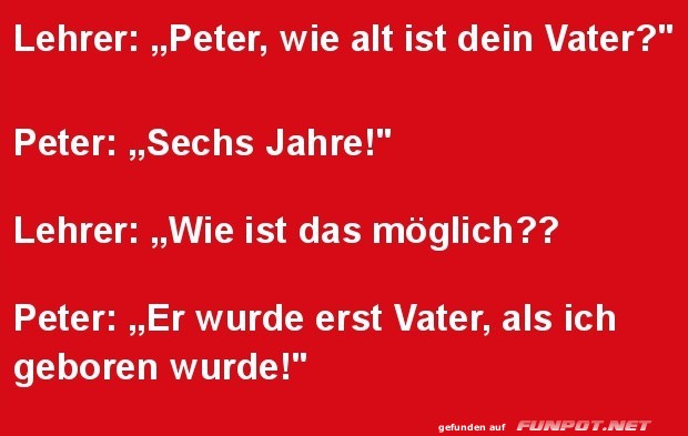 Die Logik eines Sechsj�hrigen