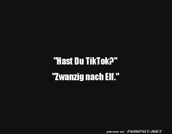 Lustige Antwort