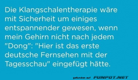 Die Klangschalentherapie