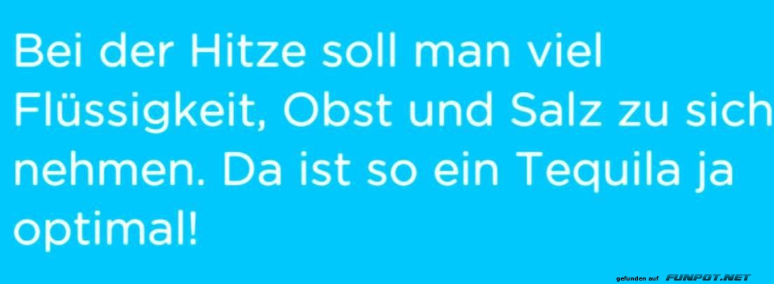 Tequila-Tipps für heiße Sommertage!