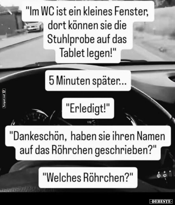 Tablet oder Röhrchen? Missverständnis pur! Tablet oder Röhrchen? Missverständnis pur!