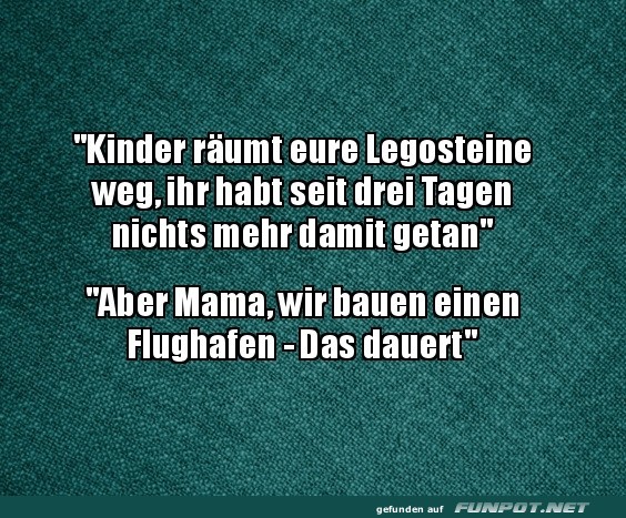 Die Kunst des Lego-Flughafenbaus