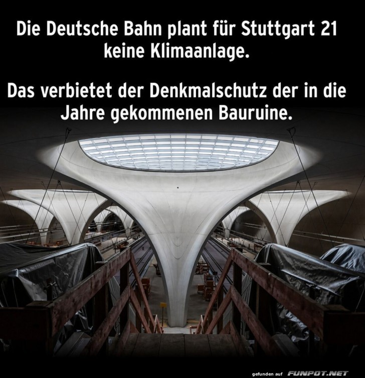 Cool bleiben: Stuttgart 21 ohne Klimaanlage!