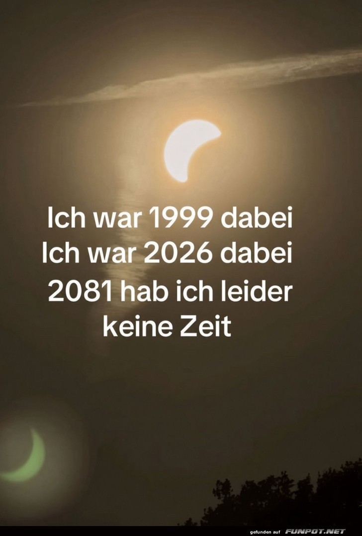 Sonnenfinsternis: Ein himmlischer Time-Travel!
