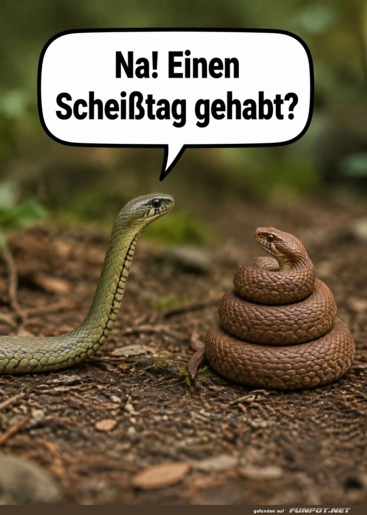 Wenn Schlangen sprechen k�nnten...