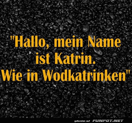 Wenn Namen zum Trinken motivieren