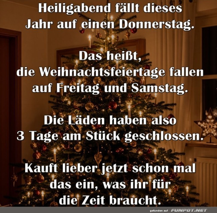 Last-Minute Weihnachtspanik!