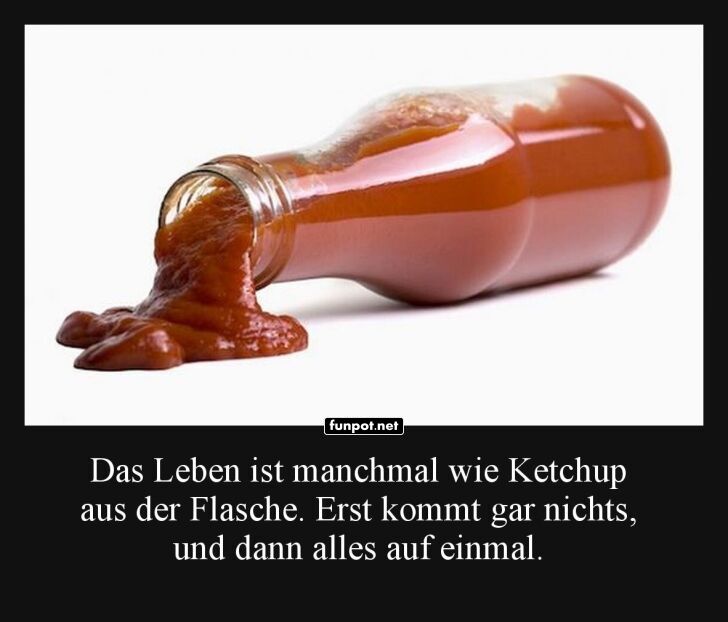 Ketchup-Chaos: Ein Leben aus der Flasche
