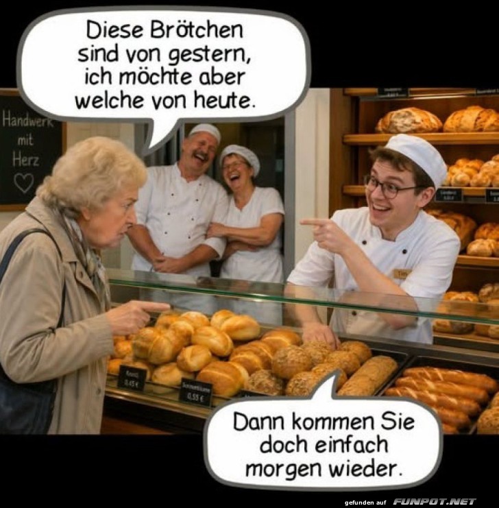 Kundenservice à la Backstube