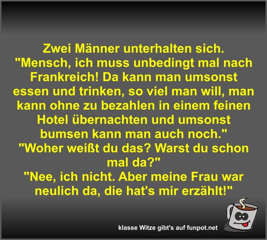 Zwei Männer unterhalten sich