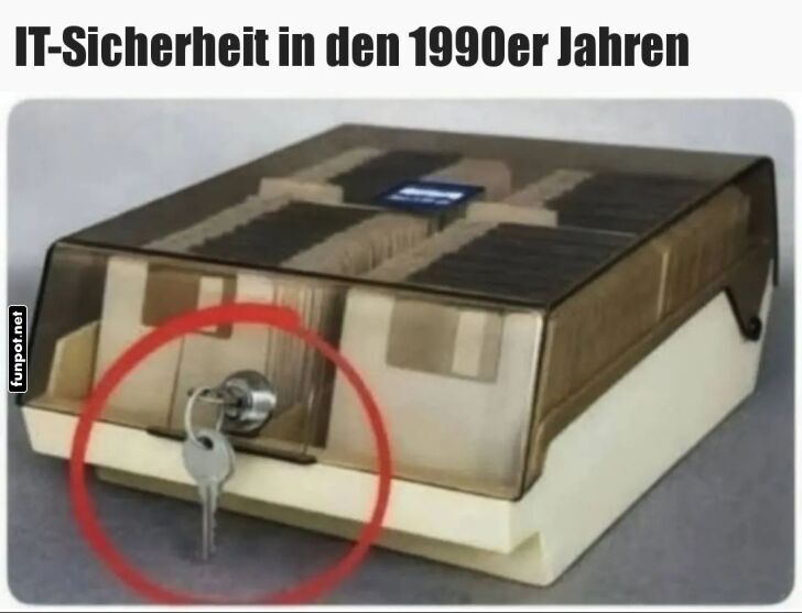 Retro-IT-Sicherheit: Analog und abgeschlossen! Retro-IT-Sicherheit: Analog und abgeschlossen!