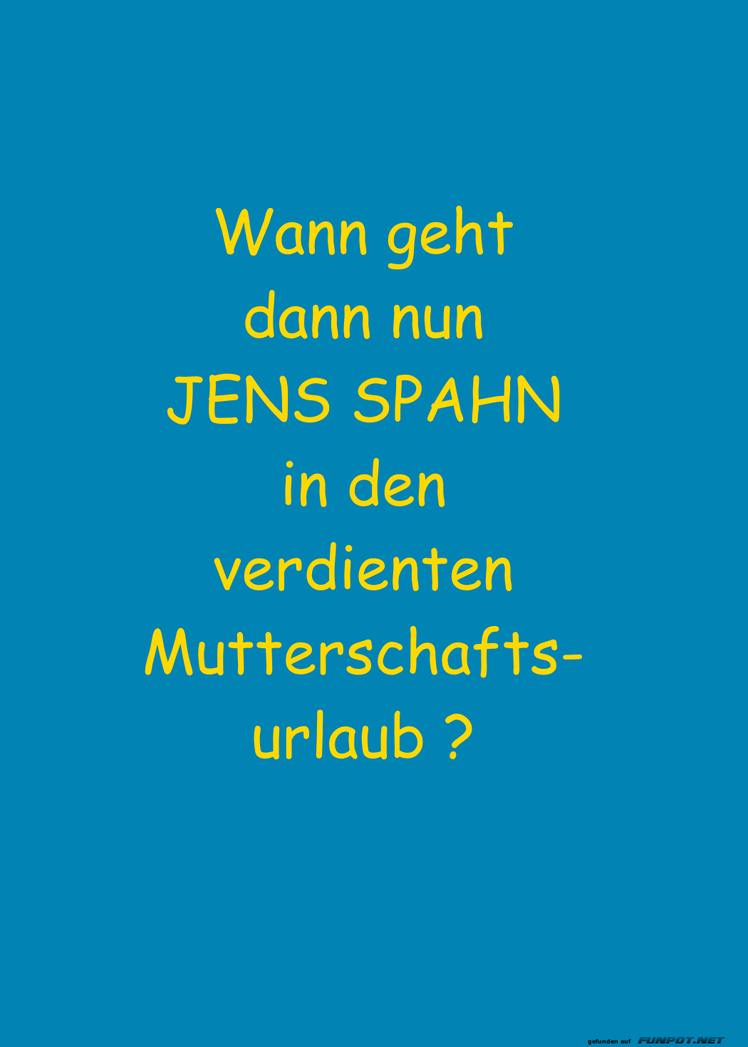 Jens' Unerwarteter Urlaub?