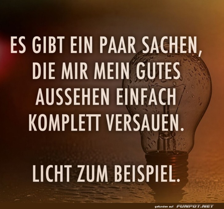 Lichtproblem: Der Sch�nheitskiller