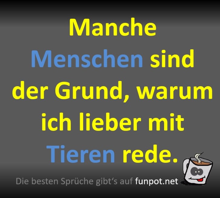 Tiergespr�che statt Menschenchaos
