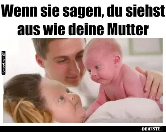 Ein Baby-Blick, der Bände spricht Ein Baby-Blick, der Bände spricht