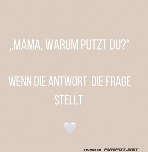 Putz-Rätsel der Mütter