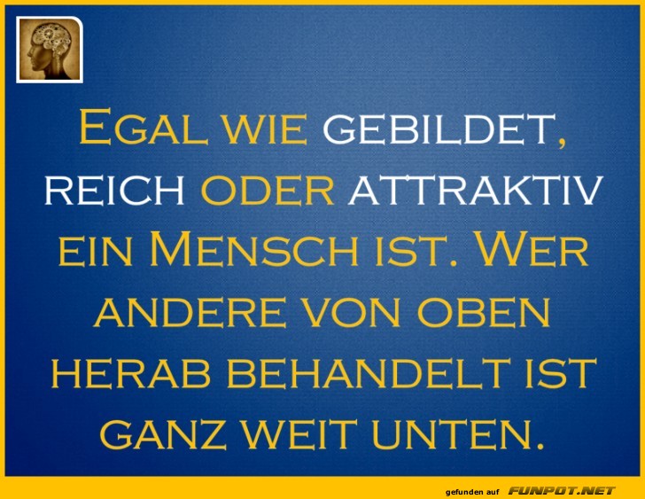 Ganz weit unten