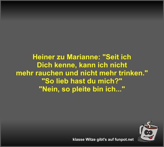 Heiner zu Marianne Heiner zu Marianne