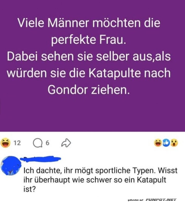 Katapult-Training für die Liebe?