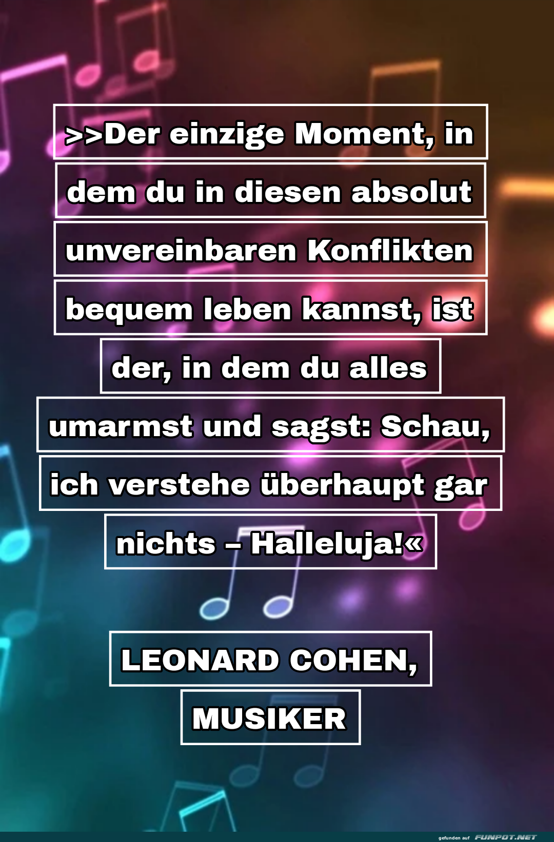 der einzige moment