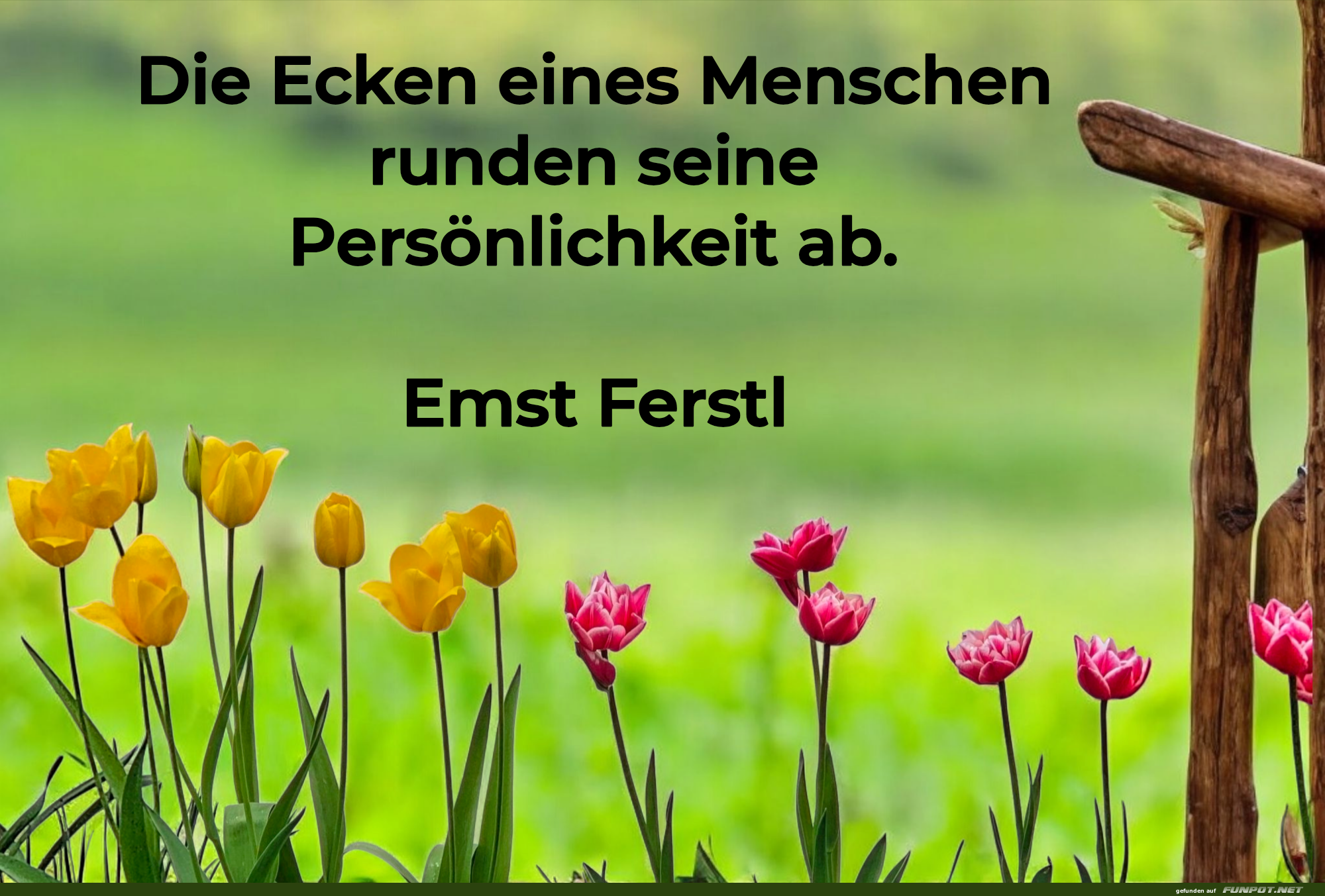 die ecken eines menschen