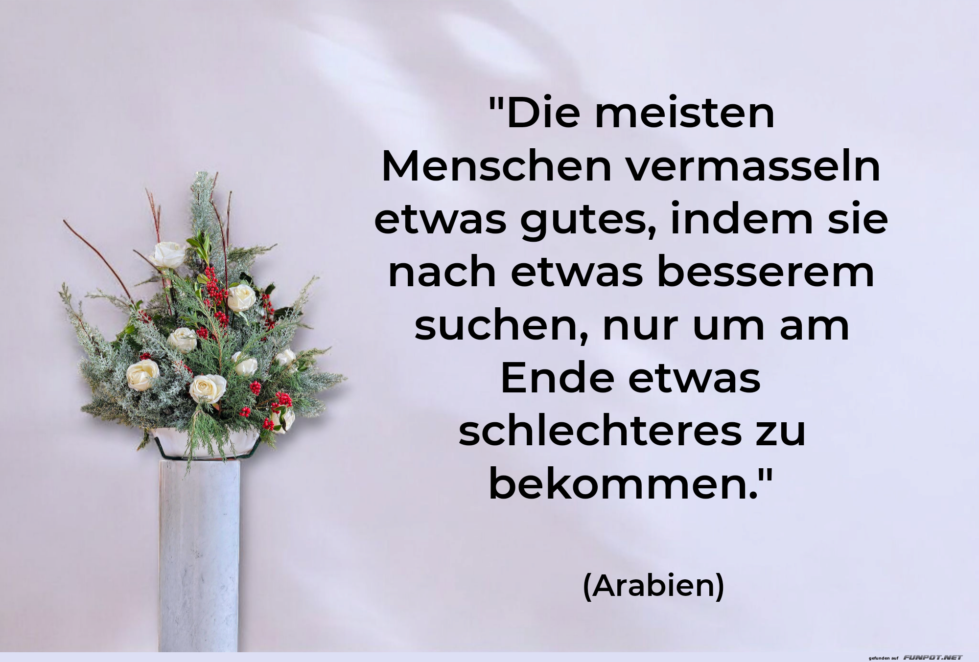 die meisten menschen vermasseln