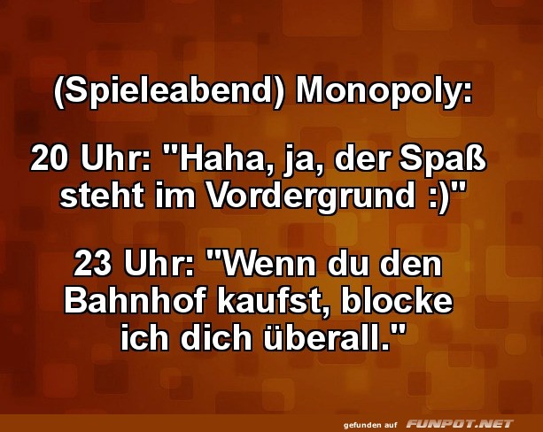 Wenn Monopoly ernst wird
