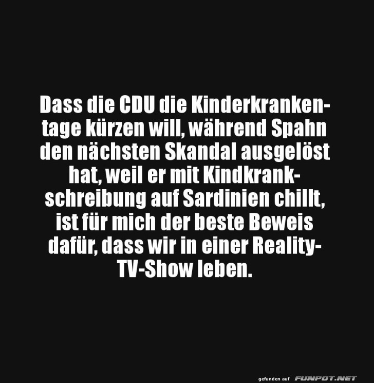 Polit-Drama oder Reality-Show?