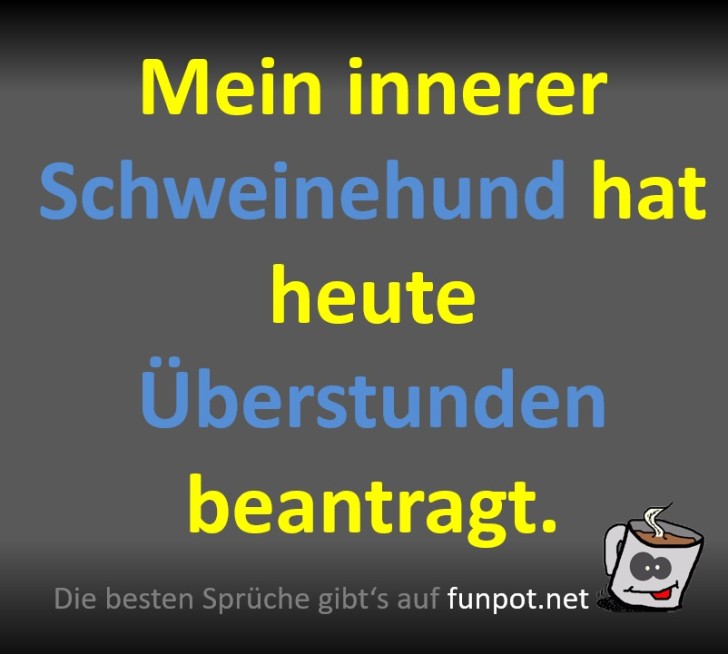 Schweinehund auf Overtime!