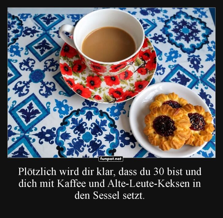 Kaffeetrinken mit Weisheit und Keksen Kaffeetrinken mit Weisheit und Keksen