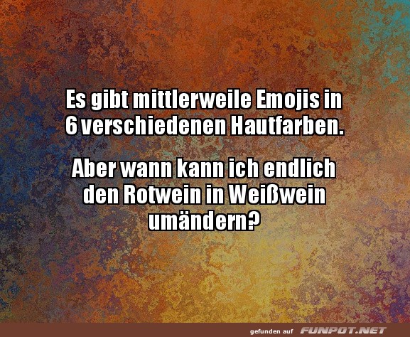 Emoji-Revolution: Wein-Upgrade gefordert!