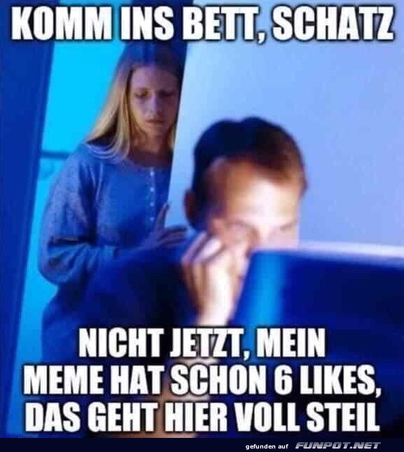 Wenn 6 Likes wichtiger sind als der Schlaf