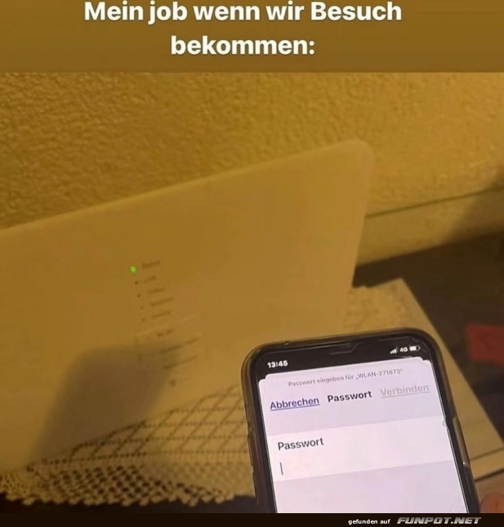 WLAN-Passwort-DJ am Start!
