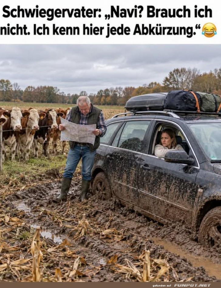 Kartenkunst � la Schweigervater