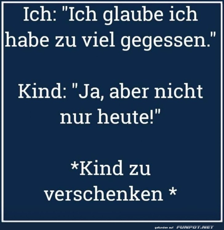 Kleiner Frechdachs entlarvt Schlemmer-Eltern!