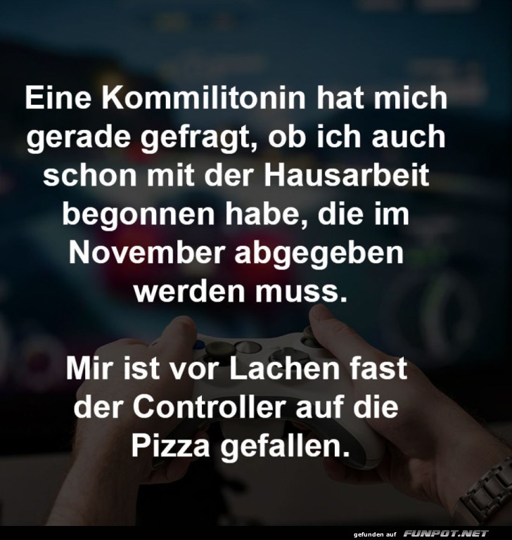 Schreibtisch oder Controller? Schwierige Frage!