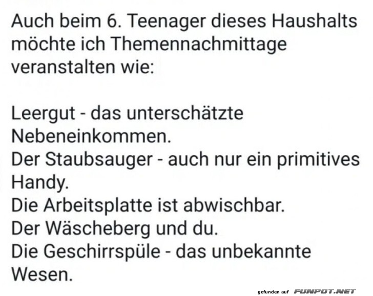 Themenachmittage f�r Fortgeschrittene