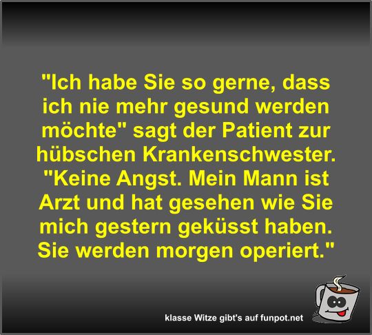 Ich habe Sie so gerne Ich habe Sie so gerne