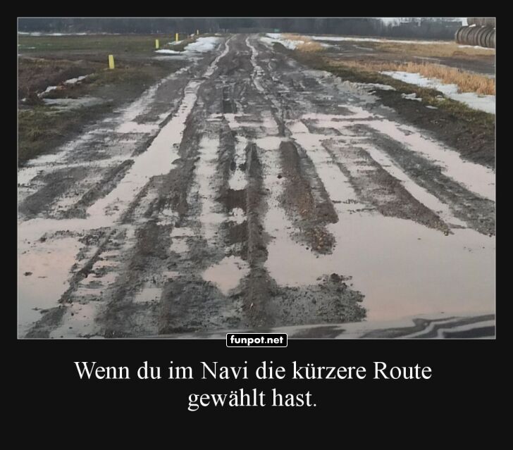 Die abenteuerliche Navi-Abkürzung
