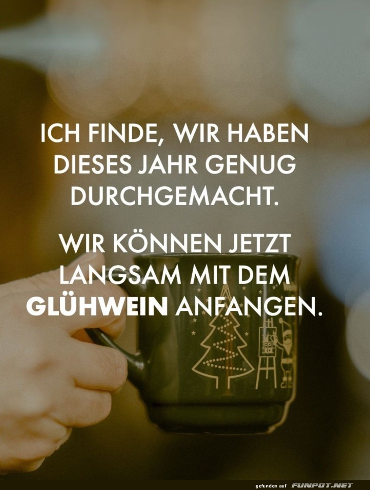 Endlich Gl�hweinzeit!