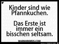 Kinder sind wie Pfannkuchen