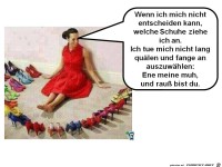 Wer die Wahl hat hat die Qual