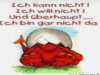 Ich kann nicht