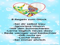 8 Regeln zum Glck