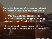 Gedanken �ber Generationen und Technologie