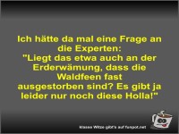 Ich hätte da mal eine Frage an die Experten