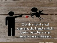 Liebe kann auch daneben schie�en!
