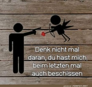 fun-Bild: Liebe kann auch daneben schie&szlig;en!